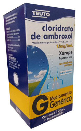 Ambroxol Teuto Xarope Infantil 120ml - drogariacatarinense